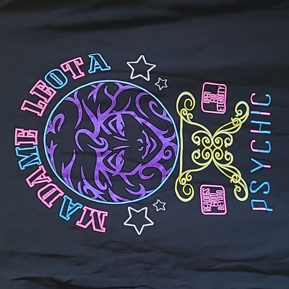 Disney Parks Haunted Mansion Madame Leota Neon T-Shirt